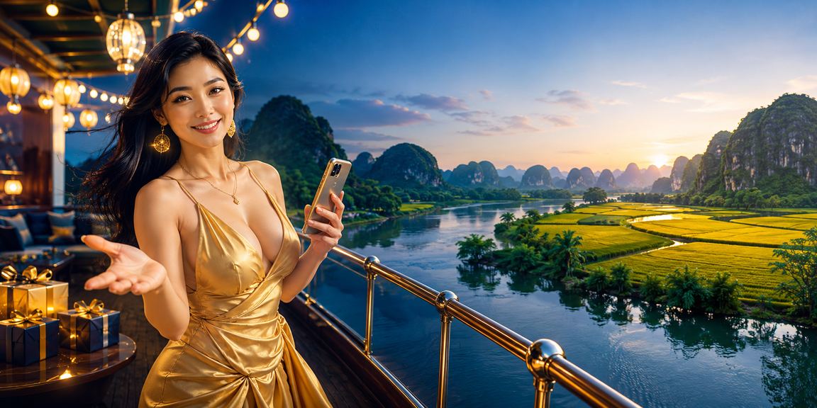 Người dùng Ninh Bình nạp tiền và nhận thưởng trực tuyến tại khu vực bãi biển